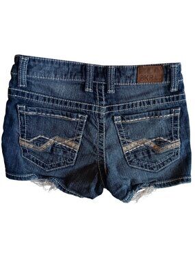 BKE Payton Women's Shorts Size 26 Denim Distressed Cutoff Jean